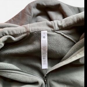 Lululemon Athletica Gray Fleece Jacket